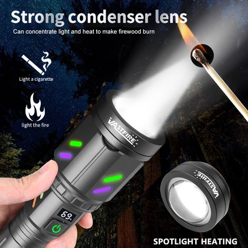 White laser led flashlight - laser,