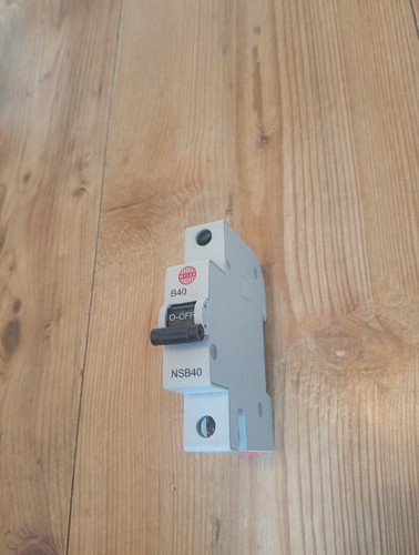 Wylex nsb40 amp type 6 - 40, ka