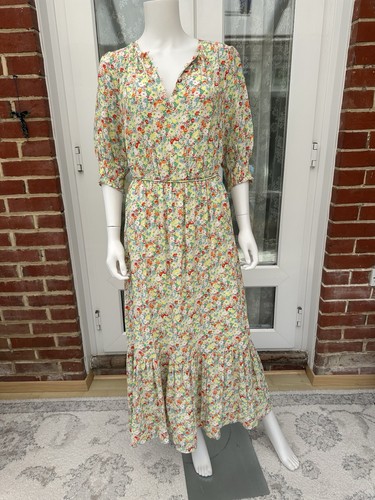 Floral round neck - floral,