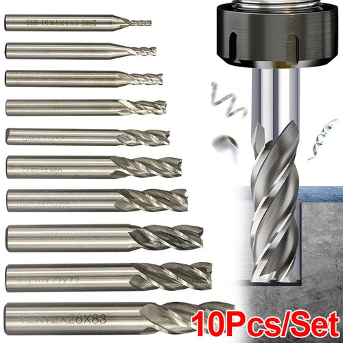 10pcs set hss - hss, cnc
