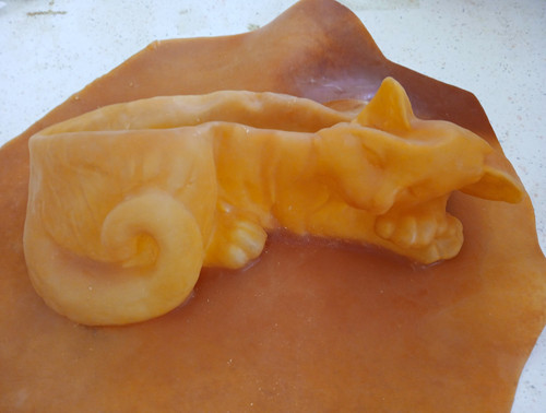 Cat latex animal figure - latex,