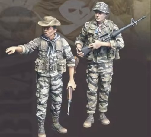 Vietnam special forces x2 - 1/35,