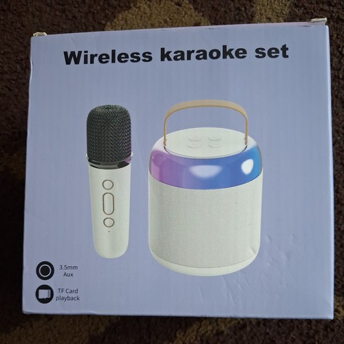 Wrieless karaoke set and - and, x