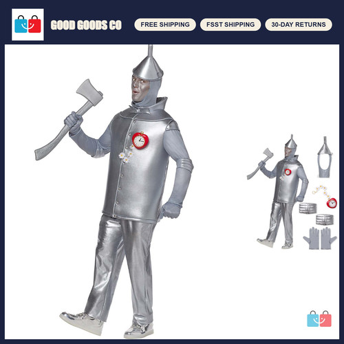 Adult tin man - man, wizard
