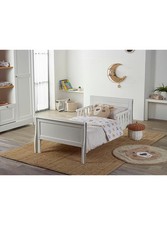 White Sleigh Toddler Bed