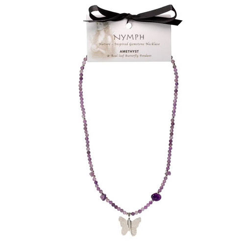 Natural gemstone necklace - natural,