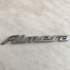USED ALMERA CAR BOOT BADGE for