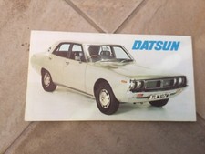 Datsun Range 260c, 240k, 180B, 160, 120y, 120A brochure in VGC with Bi13