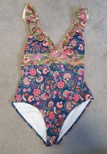 Boden Ruffle Bright Patterned