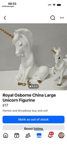 Royal osborne bone china - bone,
