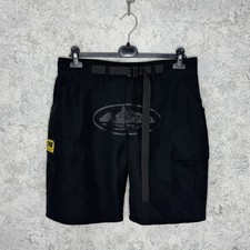 Corteiz Cargo Shorts Black