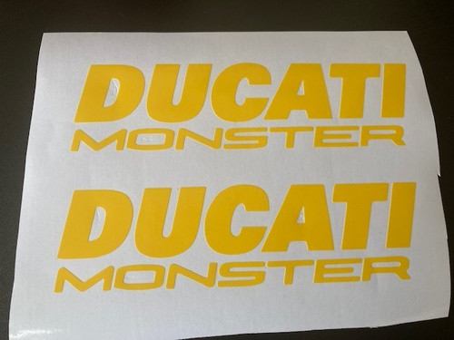 Ducati monster decals stickers - monster,