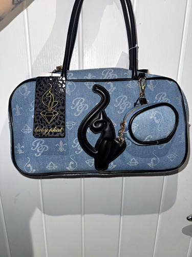 Baby phat blue denim monogram - baby,