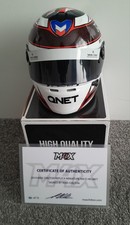  MAX CHILTON Signed Half scale helmet Ltd No41
