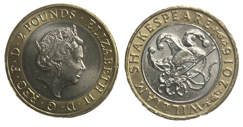 William shakespeare royal mint - shakespeare,