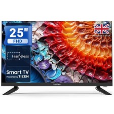 25 inch TV Full HD Smart powered by Tizen 3 HDMI 2 USB RJ45 TeeView TV25QFT-UK