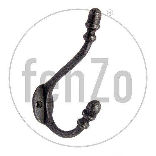 Antique hat coat hook - hat, acorn
