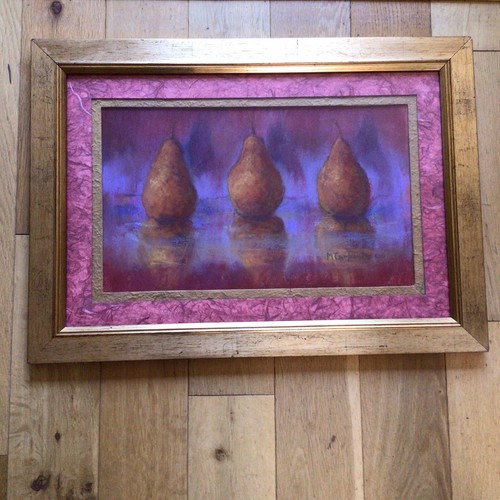 Contemporary still life pastel - life,