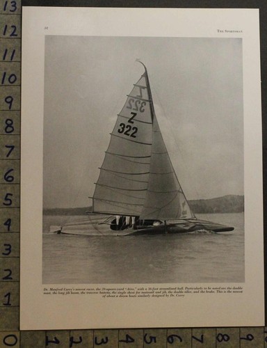 1929 aero racing dinghy - racing, yacht