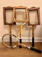 Vintage Wooden Tennis Racket