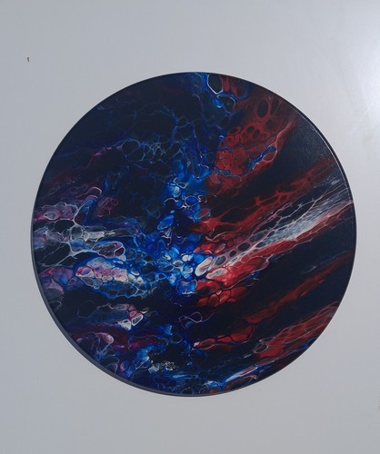 Handmade painting fluid art - handmade,