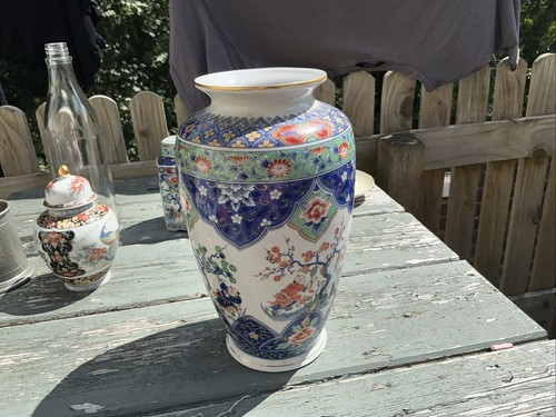 Large japanese vase tall - vase, cm