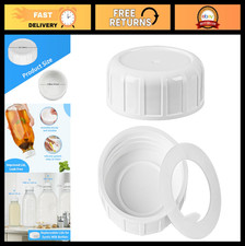 2 Pack Airtight Screw Top Lids