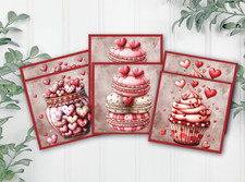 6 x Greeting Card Topper 3.5"