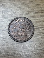 Old 20 Shillings Token - W. Cussons