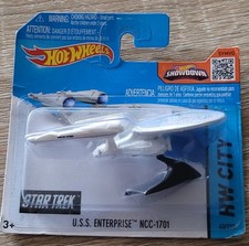 Hot Wheels USS Enterprise Bcc-1701 HW Screen Time Star Trek Collectible