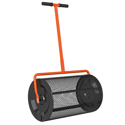 Compost spreader lawn - compost,