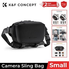 K&F Concept 2 in 1 Camera Sling Bag Everyday Shoulder Bag for SLR Lenses Drone