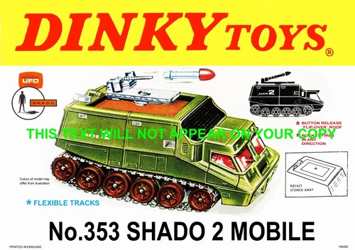 Dinky toys 353 shado - toys, 2