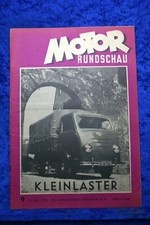 Motor Review 9/50 Opel Captain