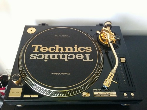 Technics 1200gld 24k - technics, sl-1200gld