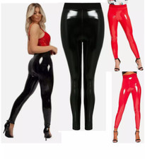 Ladies women Vinyl PVC Wet