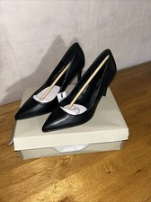 Ladies Even & Odd Black Heels