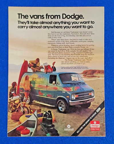 1975 the vans from - from, dodge"