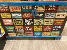 Colourful Retro Unit/Bar Storage  Coffee Diner