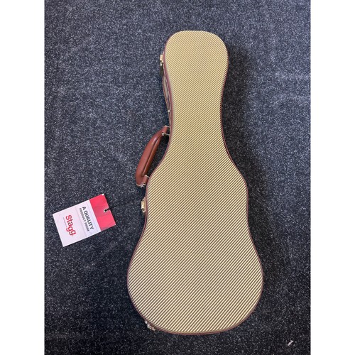 Stagg ukulele case - in, tweed