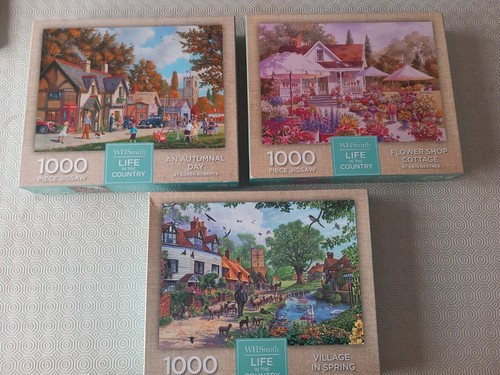 3x1000 piece whsmith - life, in