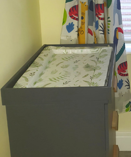 Grey wood piece nursery set - grey, 3-piece