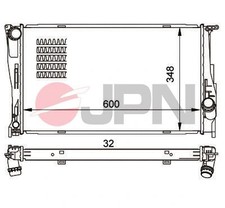 RADIATOR ENGINE COOLING FITS
