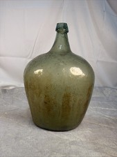 Antique Large Green Glass
