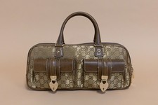 Gucci GG Lurex Gold Canvas Top