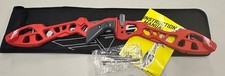 Kinetic 25" Lancer Recurve riser - Right handed. Matt Red finish, ILF
