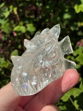 Clear Quartz Brazilian Carved
