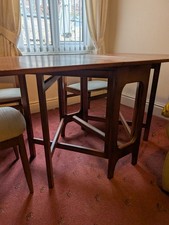 Jentique Vintage 1970s Teak Gate-Leg Dining Table Mid-Century Retro