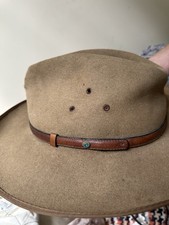 Australian bush hat Barmah foldaway suede XXL light brown