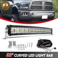 Curved 32" Front Bumper Bull